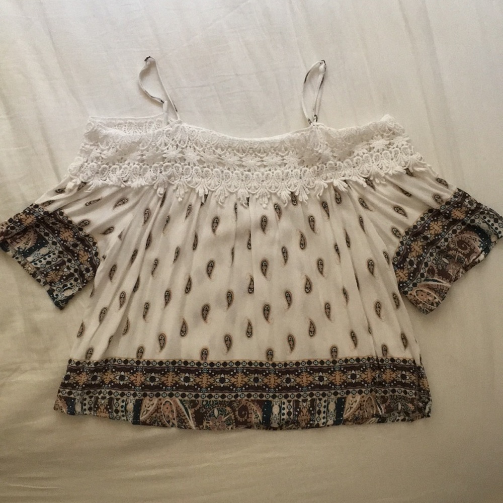 LA Hearts XS off the shoulder top from PacSun